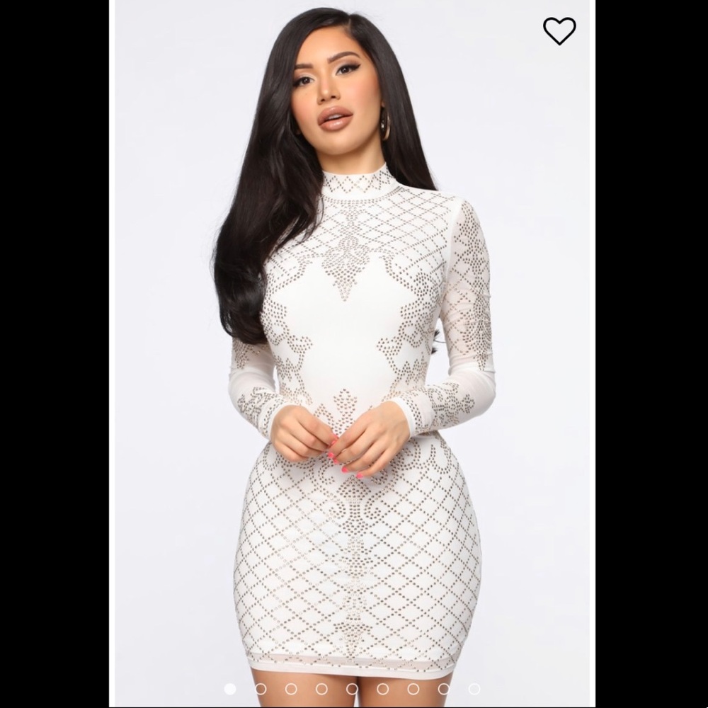 Studded Mini Dress